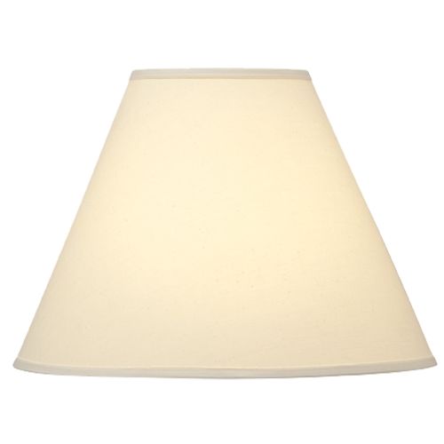 Hardback Lamp Shade, Parchment, 7X17X13-.5"